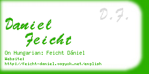 daniel feicht business card